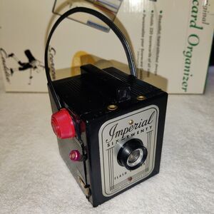 Vintage BRAUN IMPERIAL SIX-TWENTY BOX  PRESS FLASH Camera  * USA * 620 Film